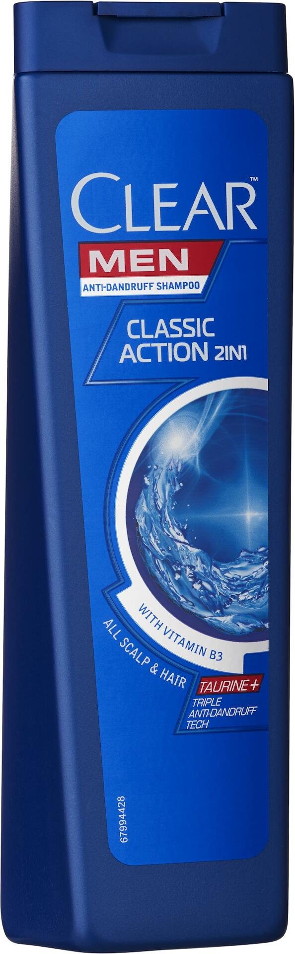CLEAR Men Classic Action Anti-dandruff Shampoo 250 ml