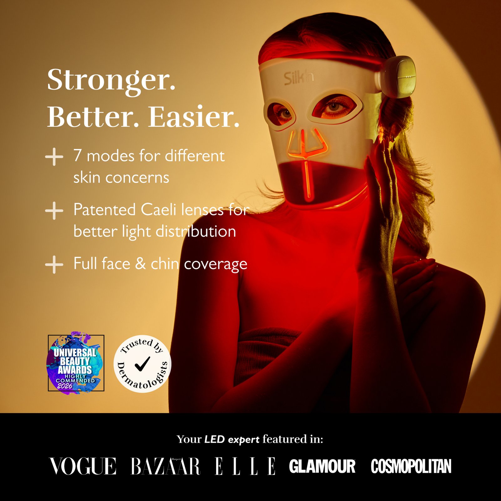 Silk'n Facial LED Face Mask Pro wireless