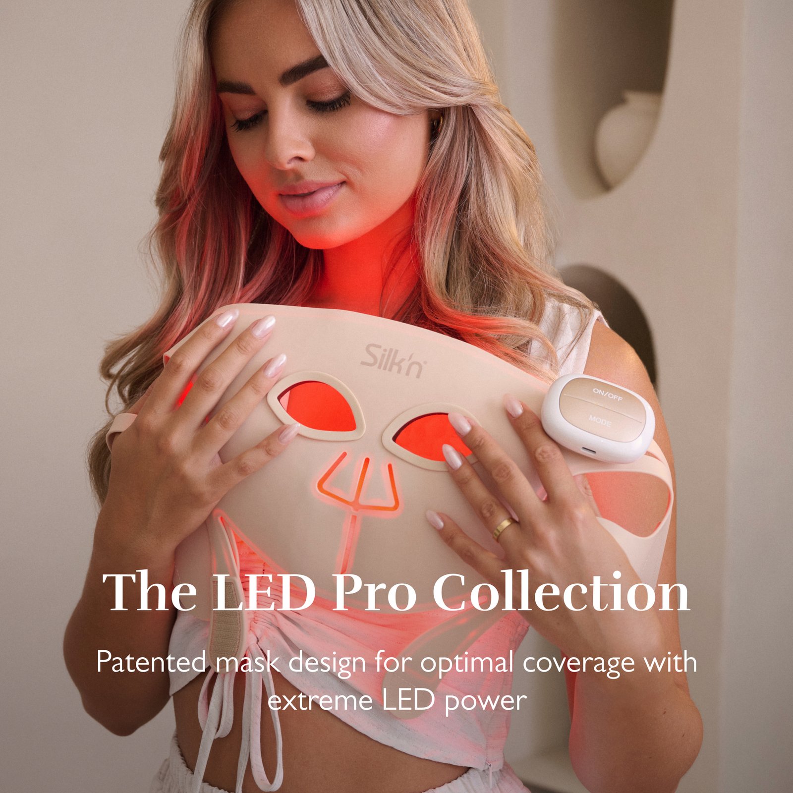 Silk'n Facial LED Face Mask Pro wireless