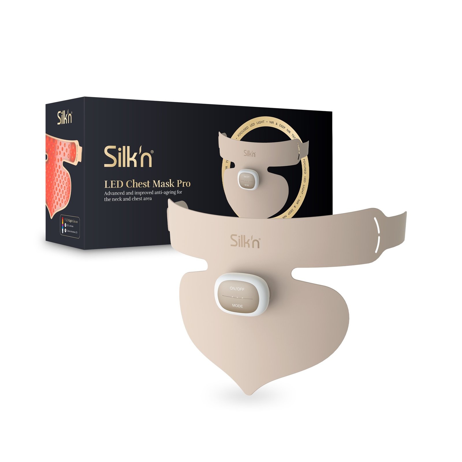 Silk'n LED Chest-Neck Mask Pro wireless
