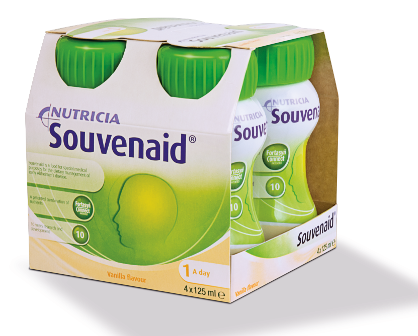 Nutricia Souvenaid Vanilj 4 x 125 ml