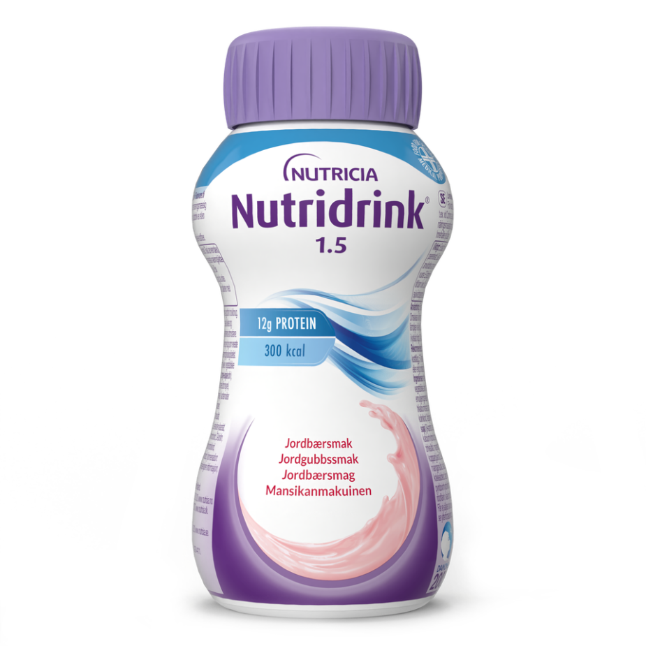 Nutridrink Jordgubbsmak 4 x 200 ml