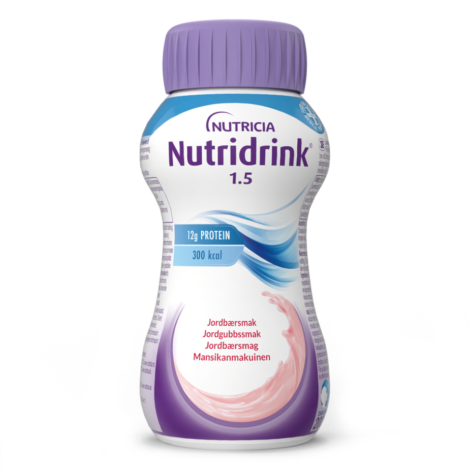 Nutridrink Jordgubbsmak 4 x 200 ml