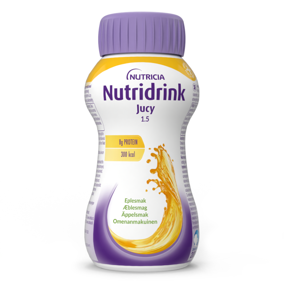 Nutridrink Jucy Äpplesmak 4 x 200 ml
