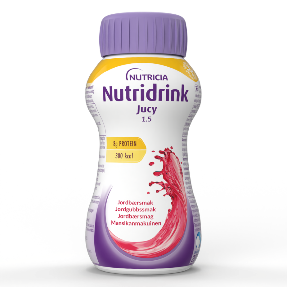 Nutridrink Jucy Jordgubbsmak 4 x 200 ml