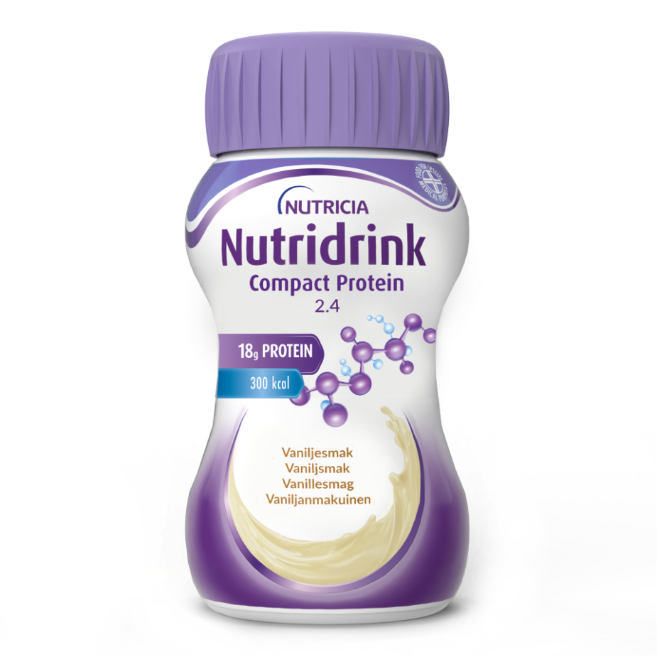 Nutridrink Compact Protein Vaniljsmak 4 x 125 ml