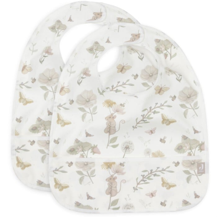 Jollein Haklapp Vattentät Dreamy Mouse 2-pack