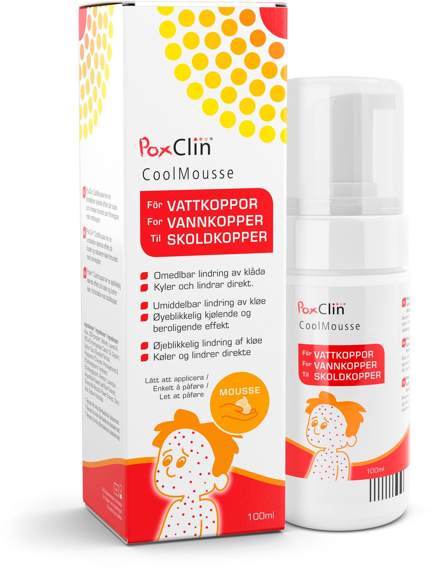 PoxClin CoolMousse 100 ml
