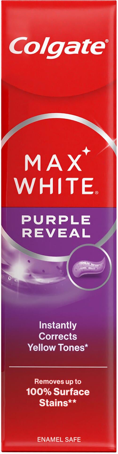 Colgate Tandkräm Max White Purple 75 ml
