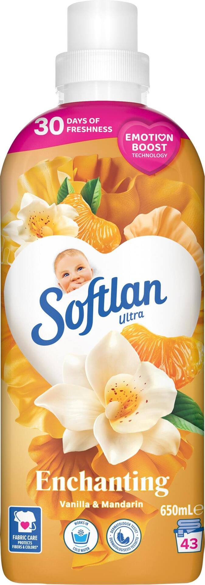 Softlan Sköljmedel Vanilla & Mandarin 650 ml