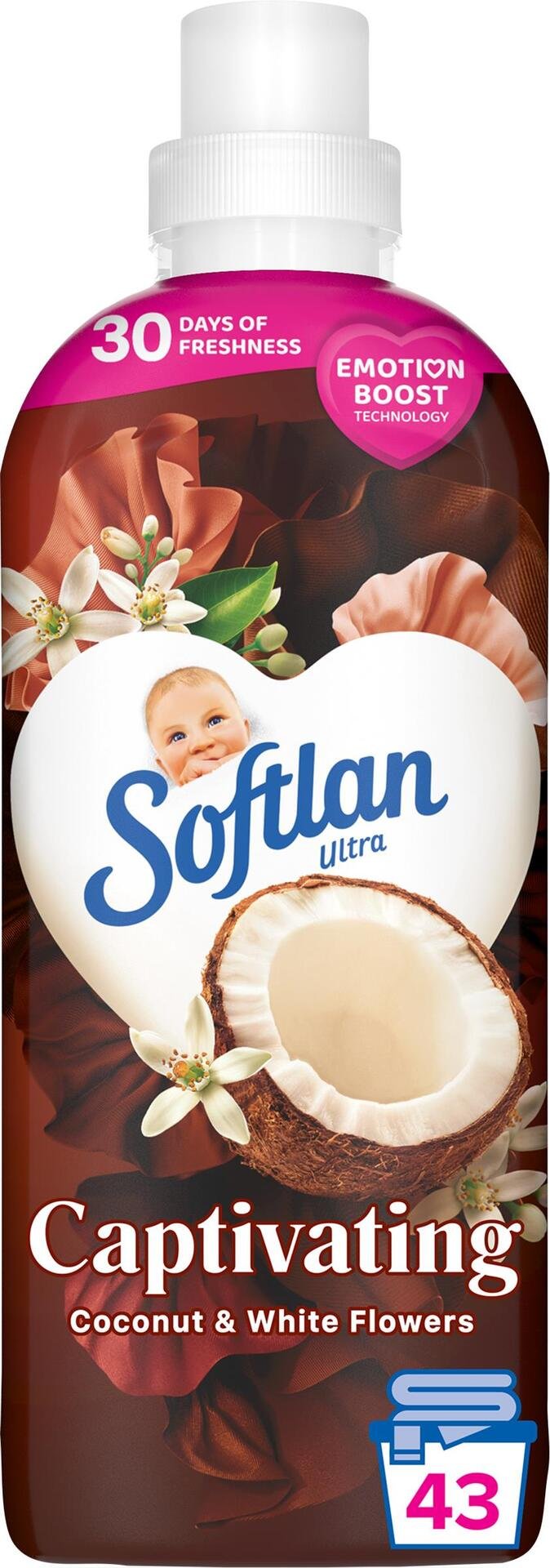 Softlan Sköljmedel Coconut & White Flowers 650 ml