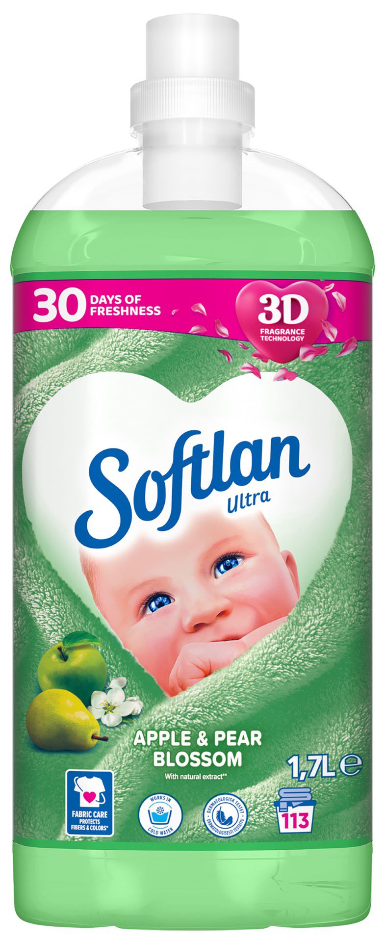 Softlan Sköljmedel Apple and Pear Blossom 1700 ml