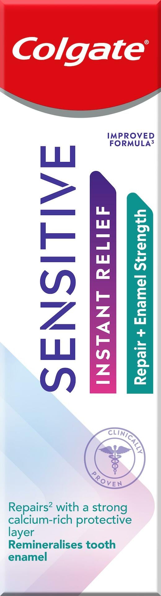 Colgate Sensitive Instant Relief Repair + Enamel Strength Tandkräm 75 ml