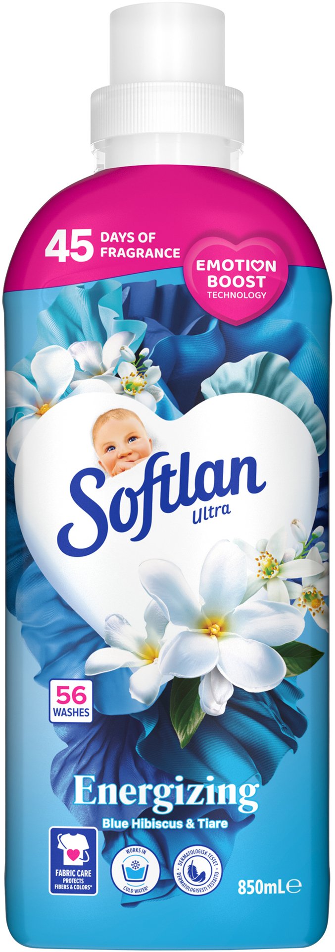 Softlan Sköljmedel Fresh Blue Hibiscus