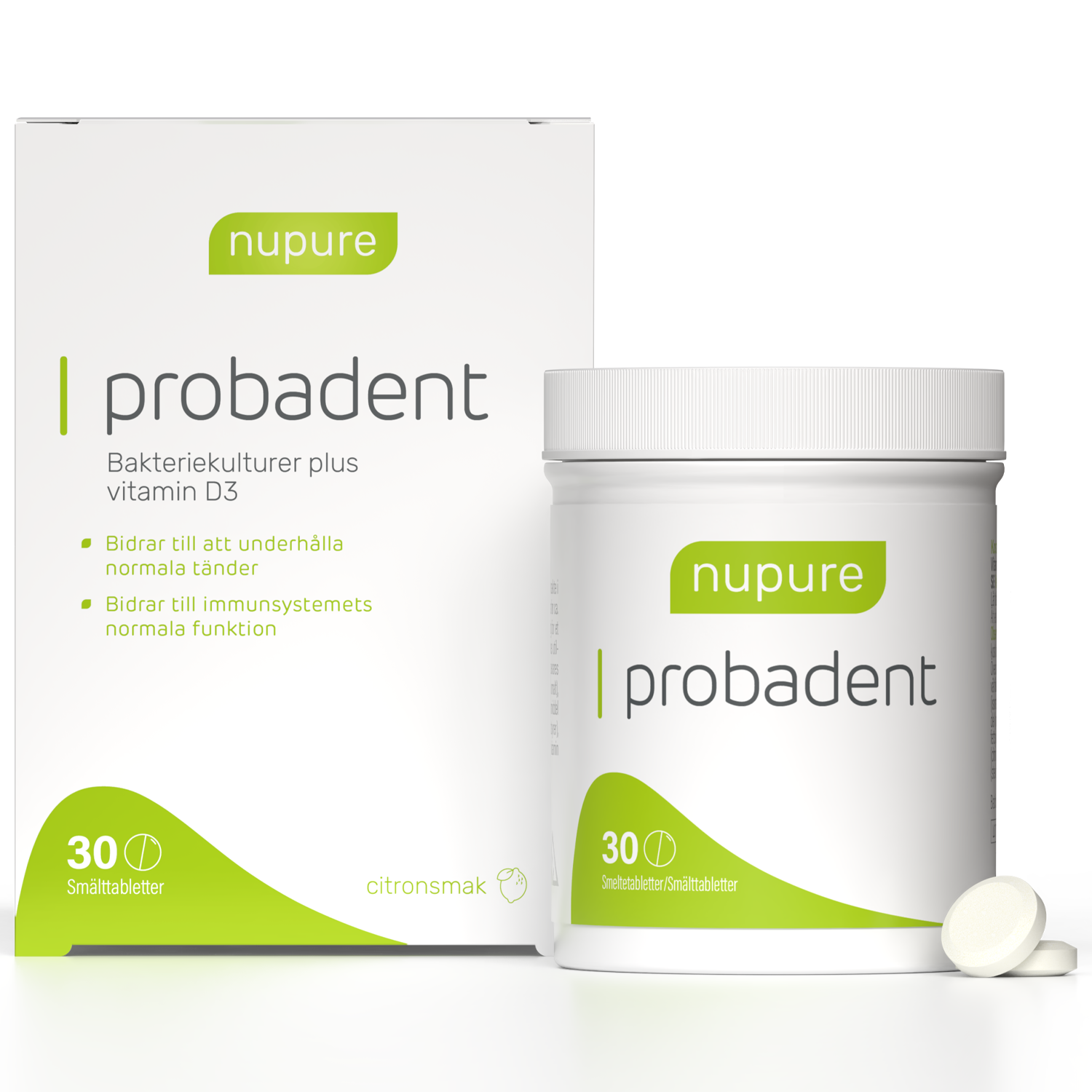 nupure probadent 30 tabletter