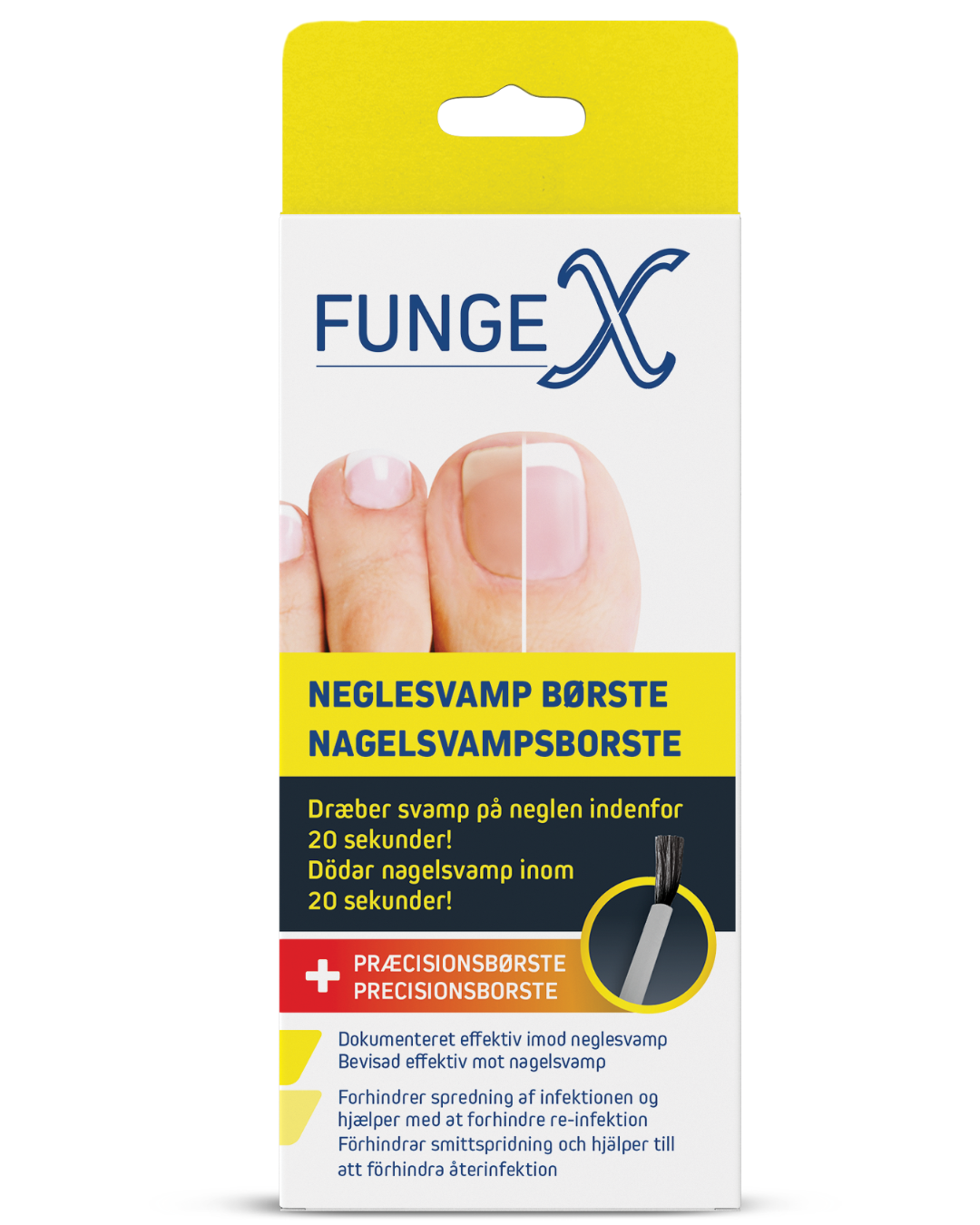 FungeX Nagelsvampspensel 3i1 5 ml