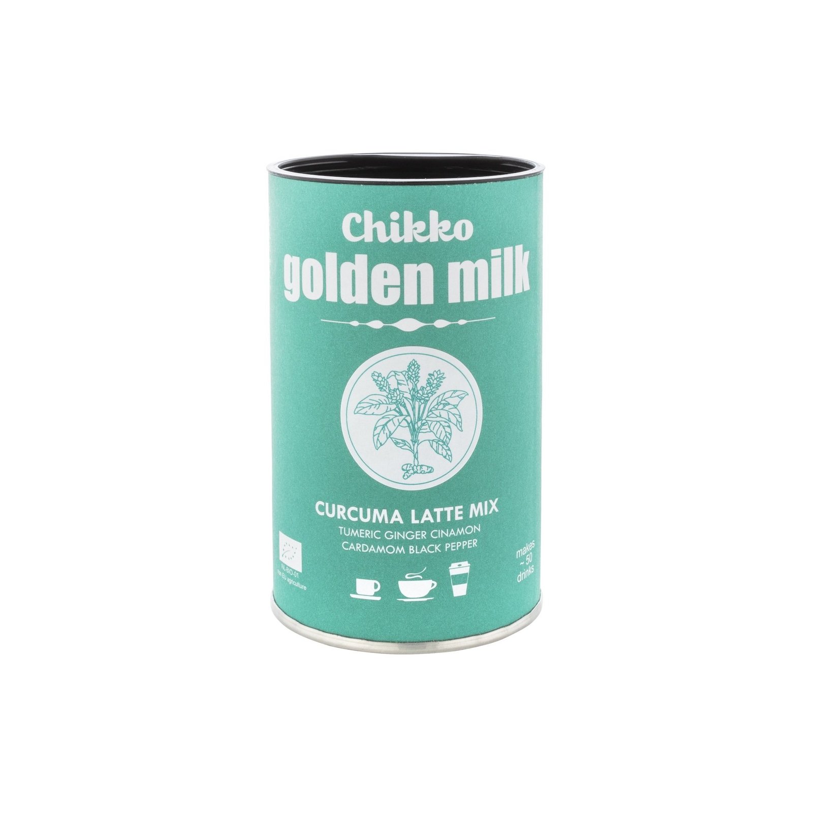 Chikko Not Coffee Golden Milk Lattemix Gurkmeja 110 g