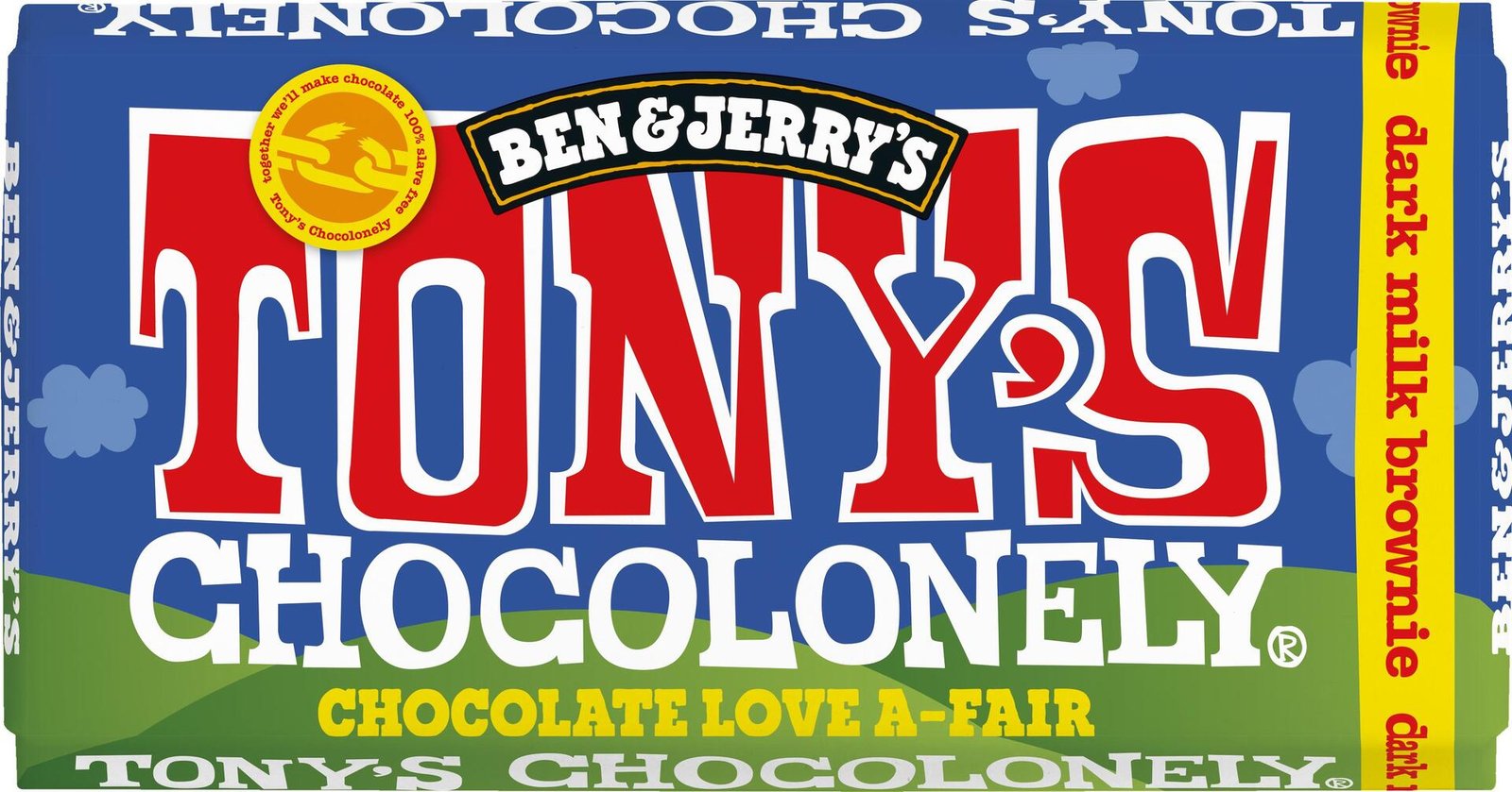 Tony´s Chocolonely Dark Milk Brownie 180 g