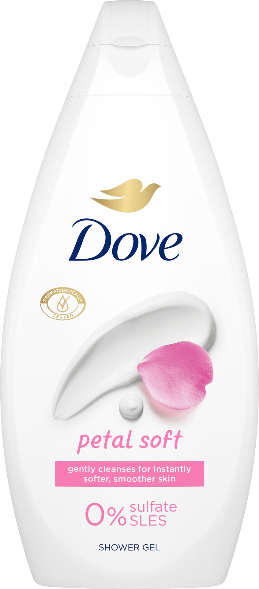 Dove Petal Soft Duschtvål 450ml