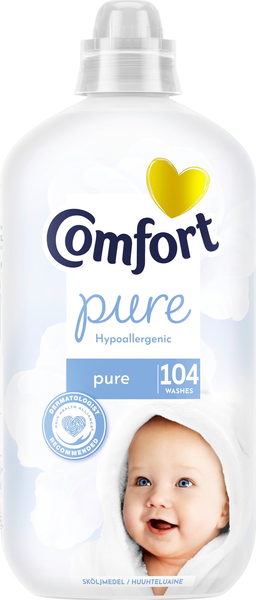 Comfort  Sköljmedel Pure för Känslig Hud 1560 ml