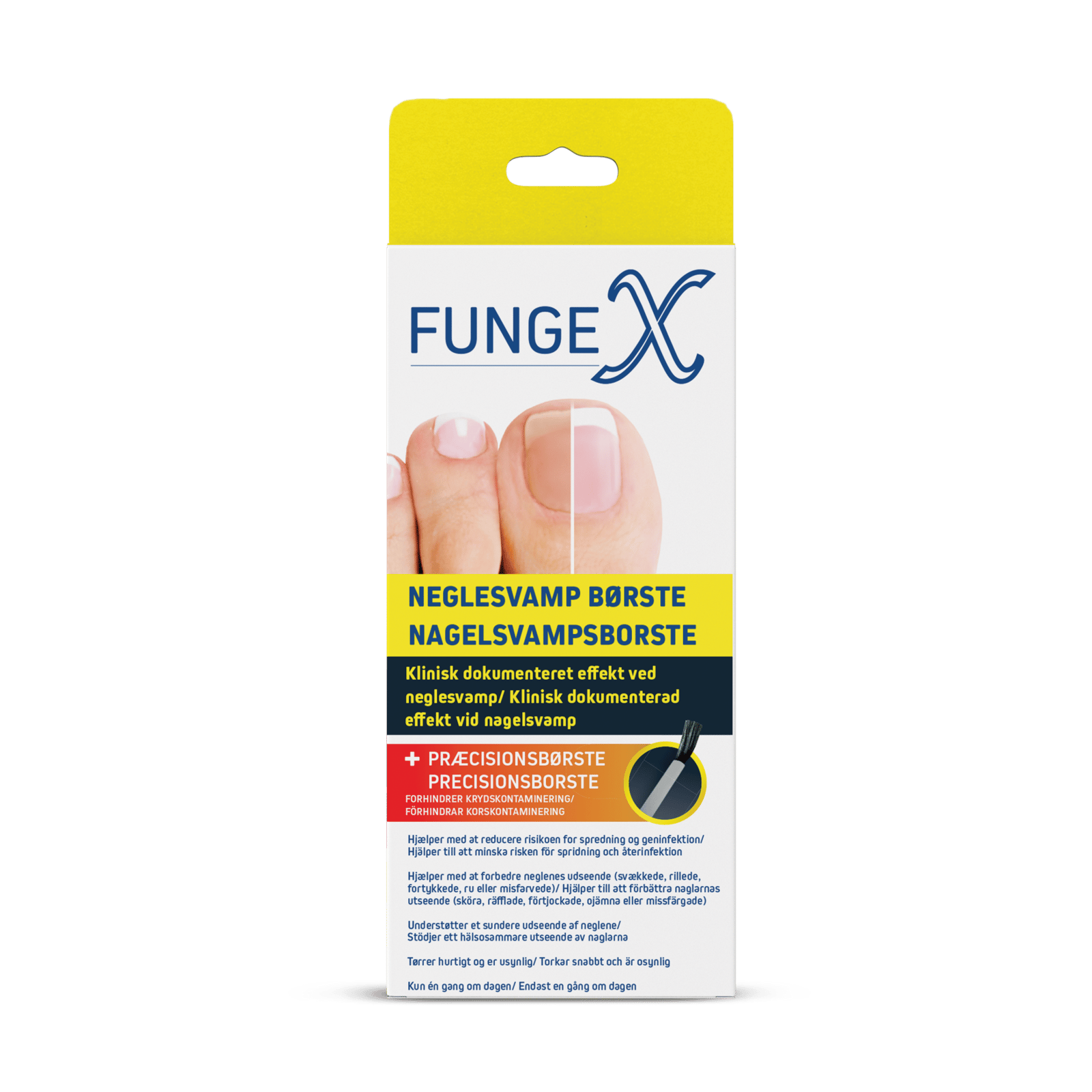 FungeX Nagelsvampspensel 3i1 5 ml