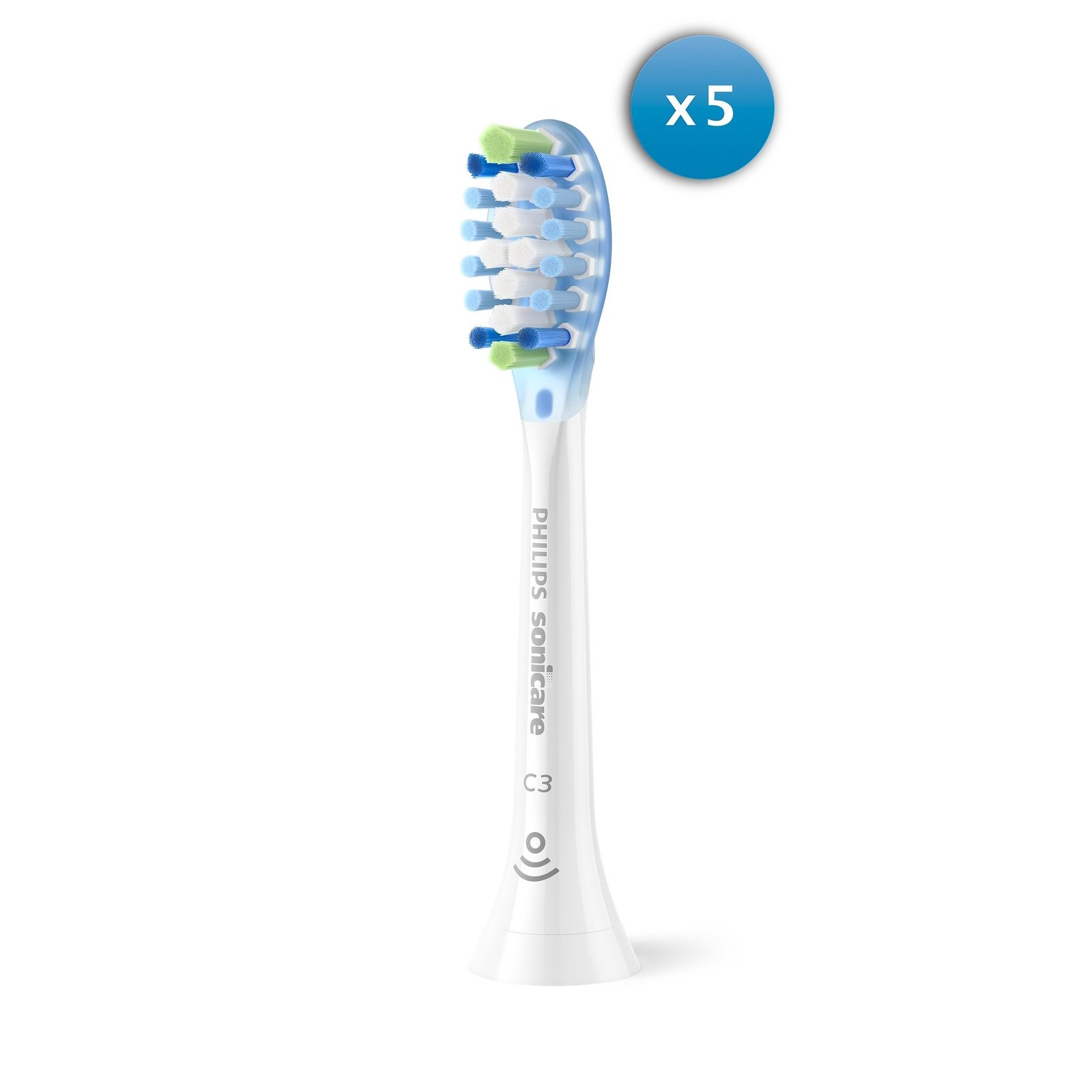 Philips Sonicare Premium Plaque Defence borsthuvuden Vit 5 st