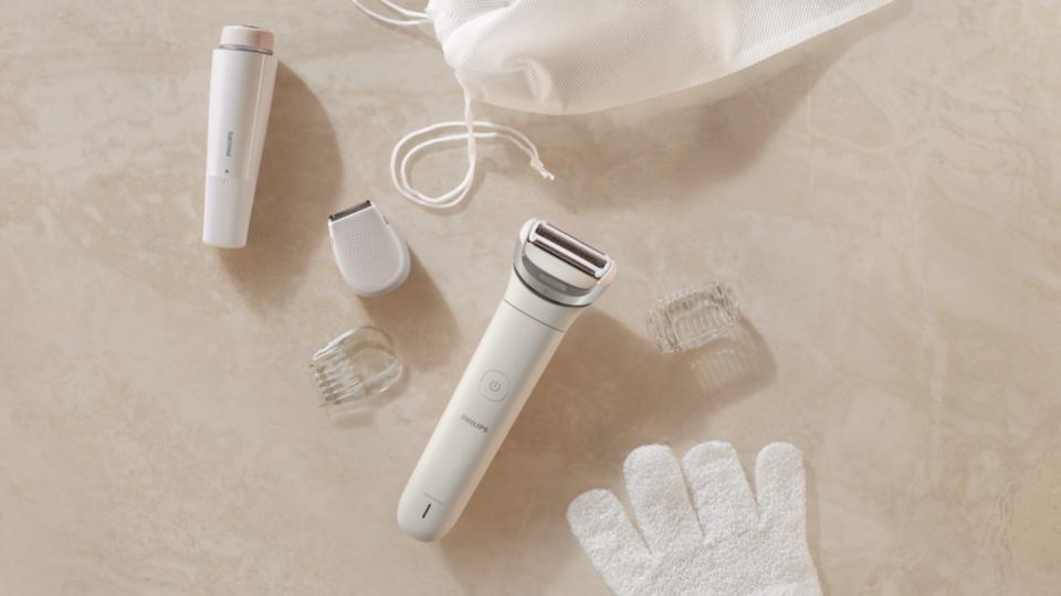 Lady Shaver Series 8000 Sladdlös rakapparat, våt- och torrakning