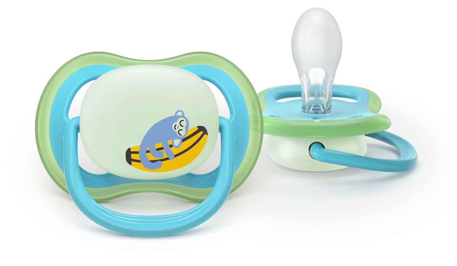 Philips Avent Pacifier ultra air natt SOOTHER AIR NIGHTTIME 6-18 mån 2-pack