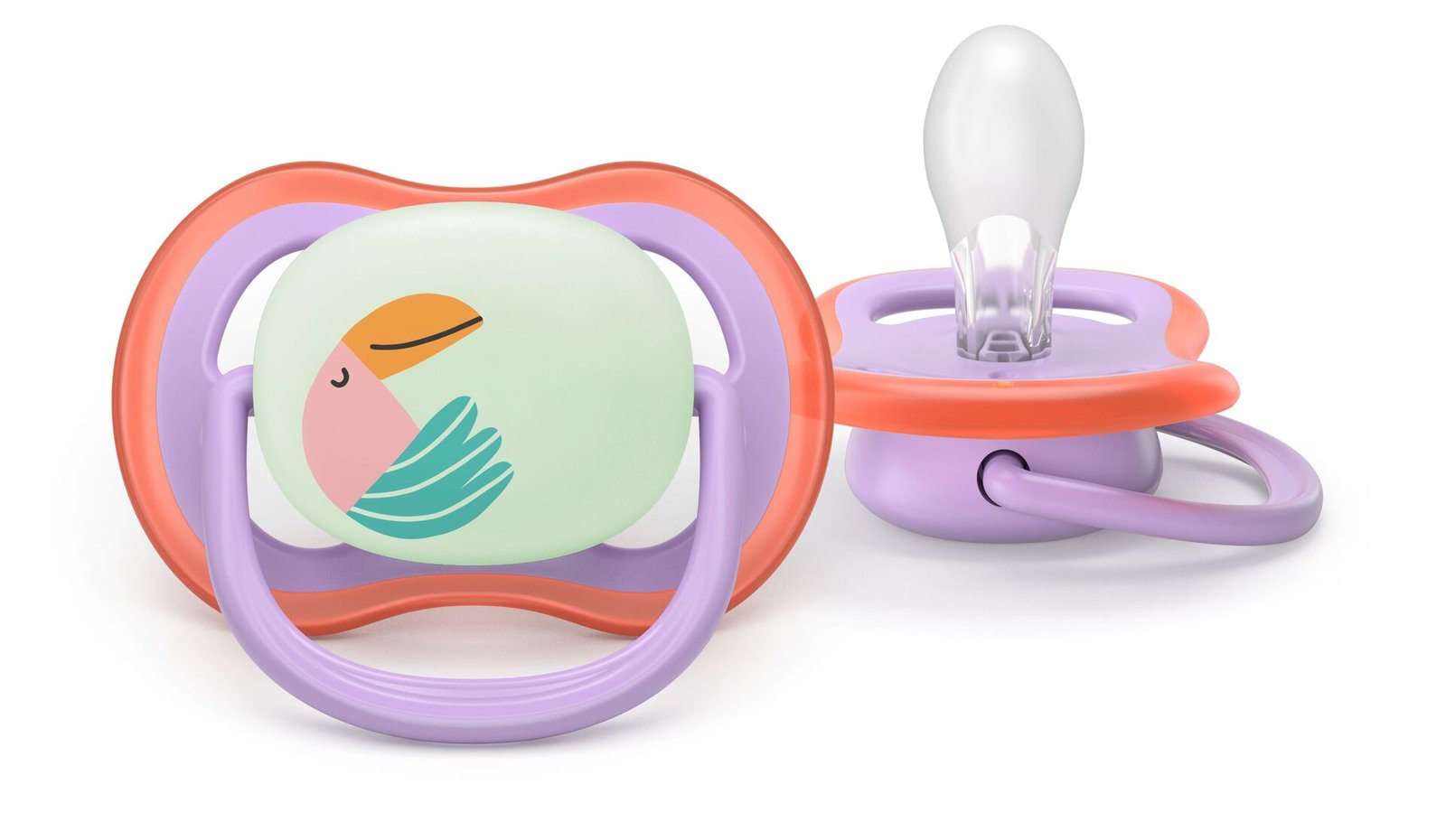 Philips Avent Pacifier ultra air natt SOOTHER AIR NIGHTTIME 18+ mån 2-pack