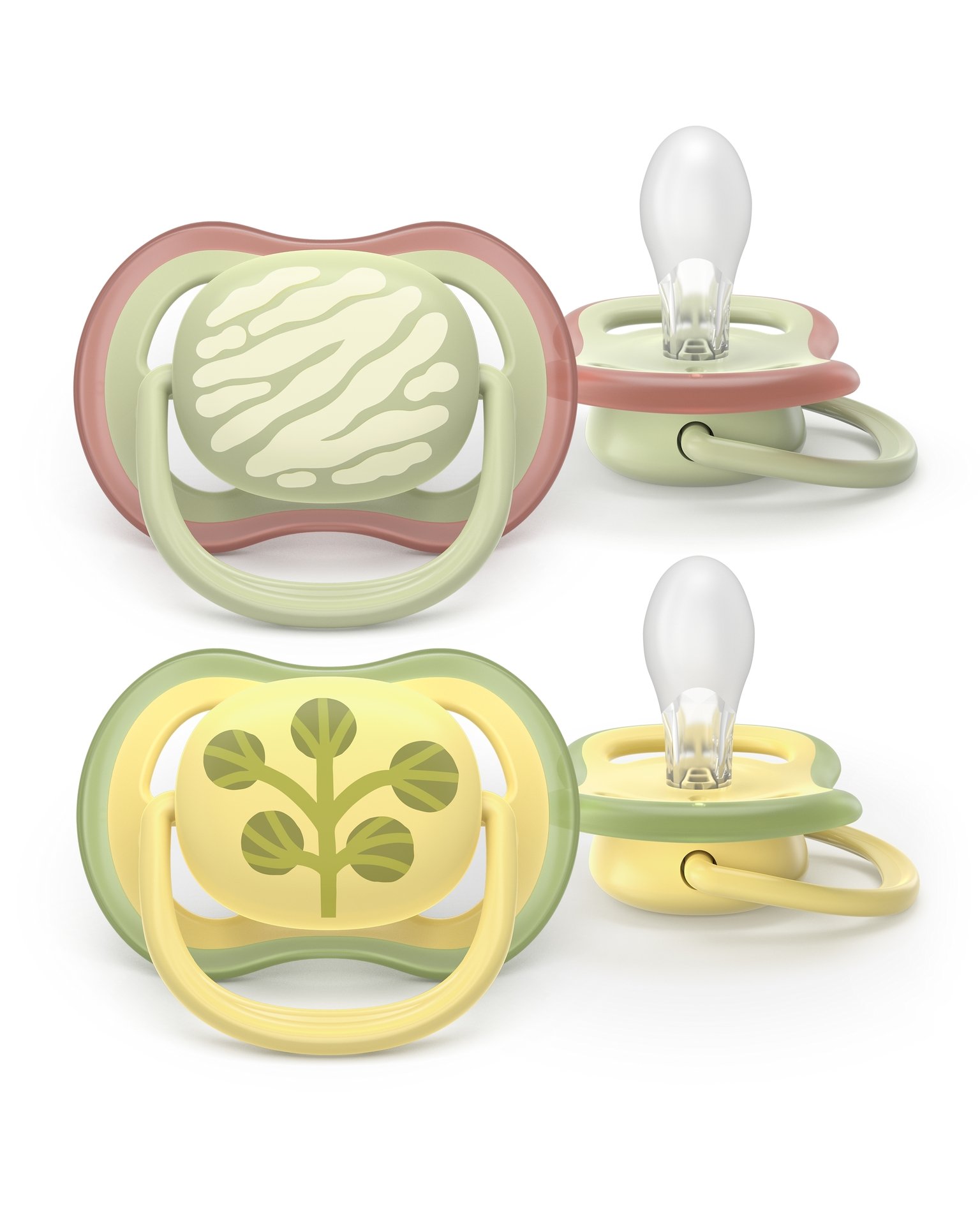 Philips Avent Ultra Air Napp 18 månader och uppåt Grön Gul Motiv