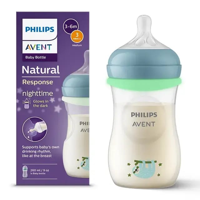 Philips Avent Natural Response Nighttime Nappflaska 260 ml