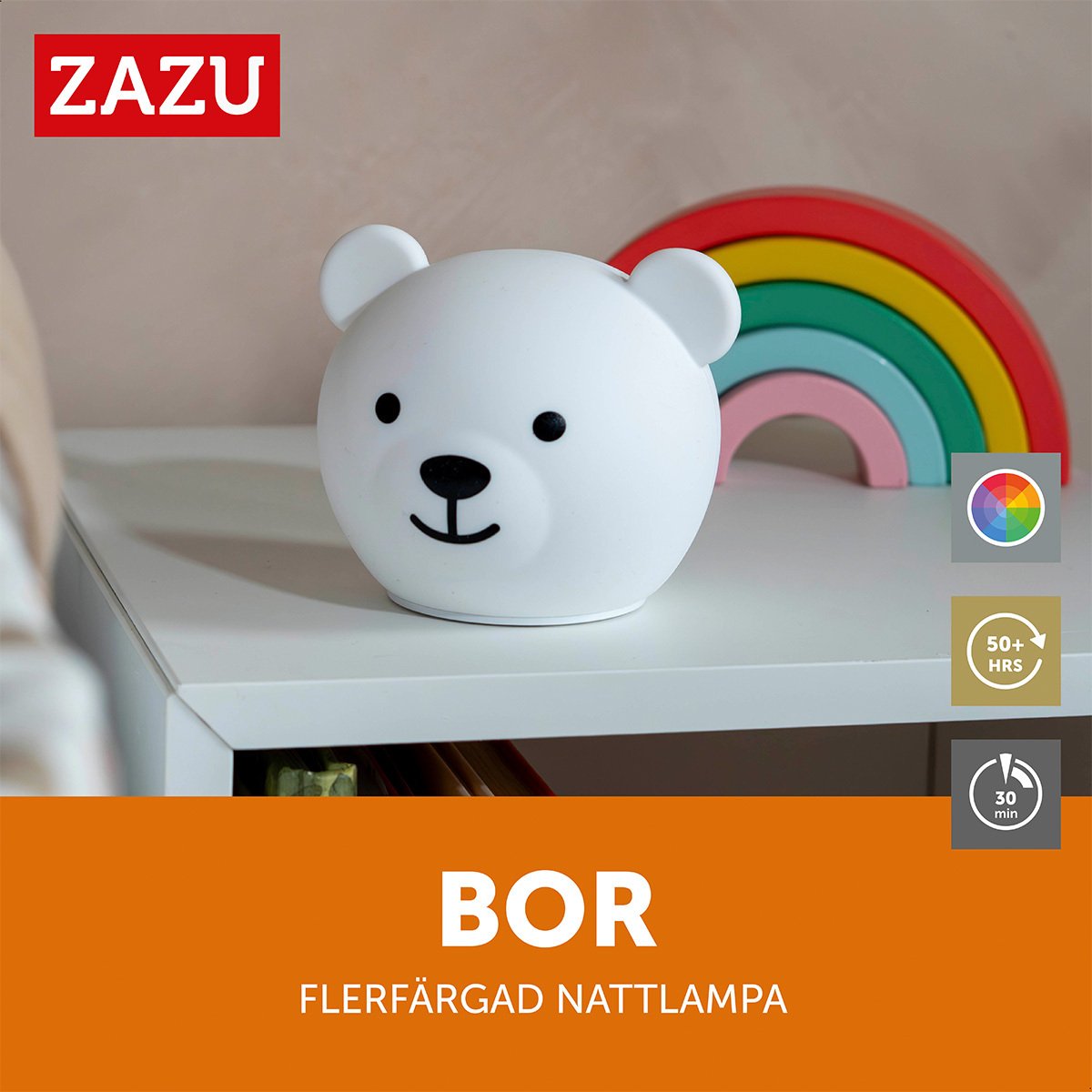 Zazu Bor the Bear Nightlight