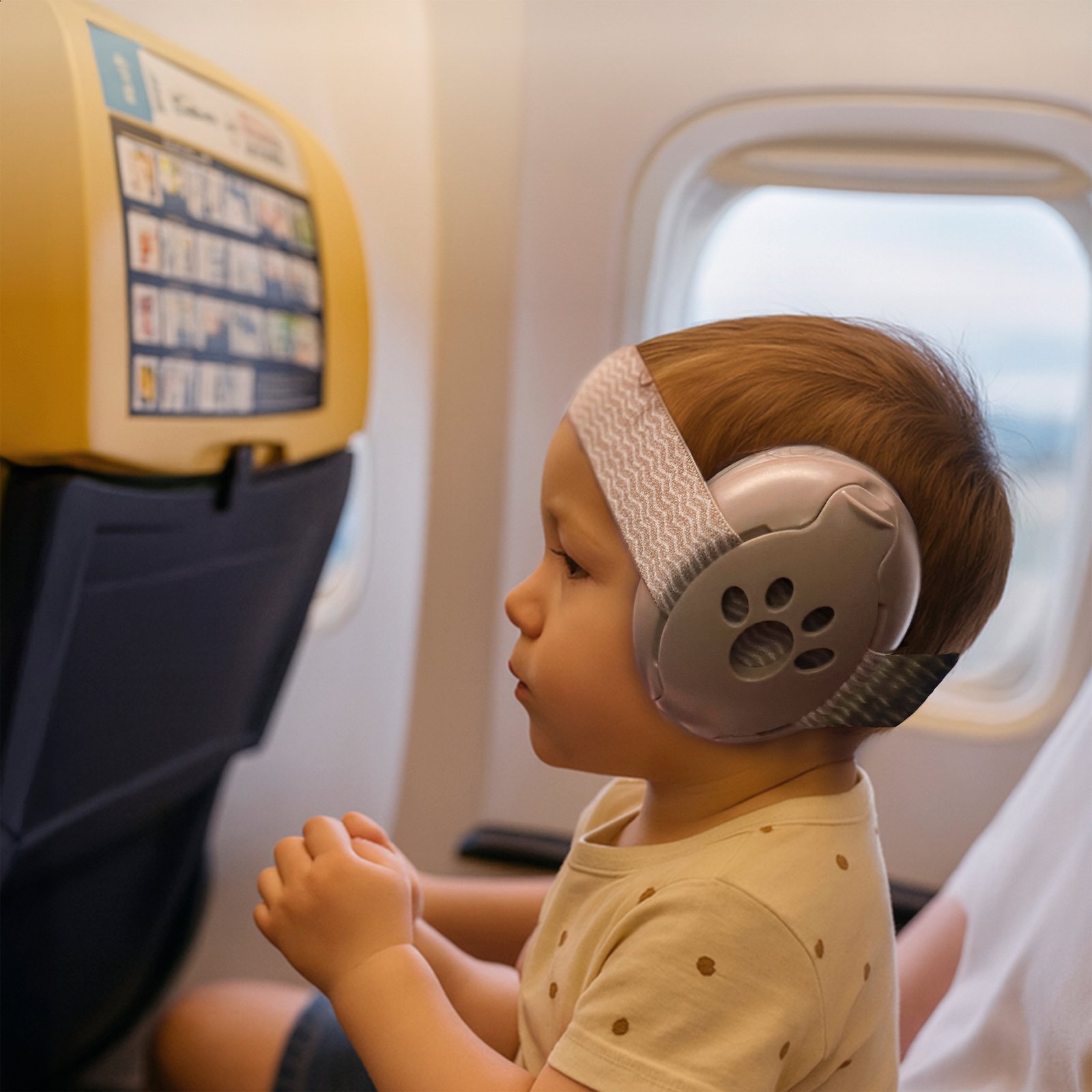 Zazu Hörselskydd Beige 1 st