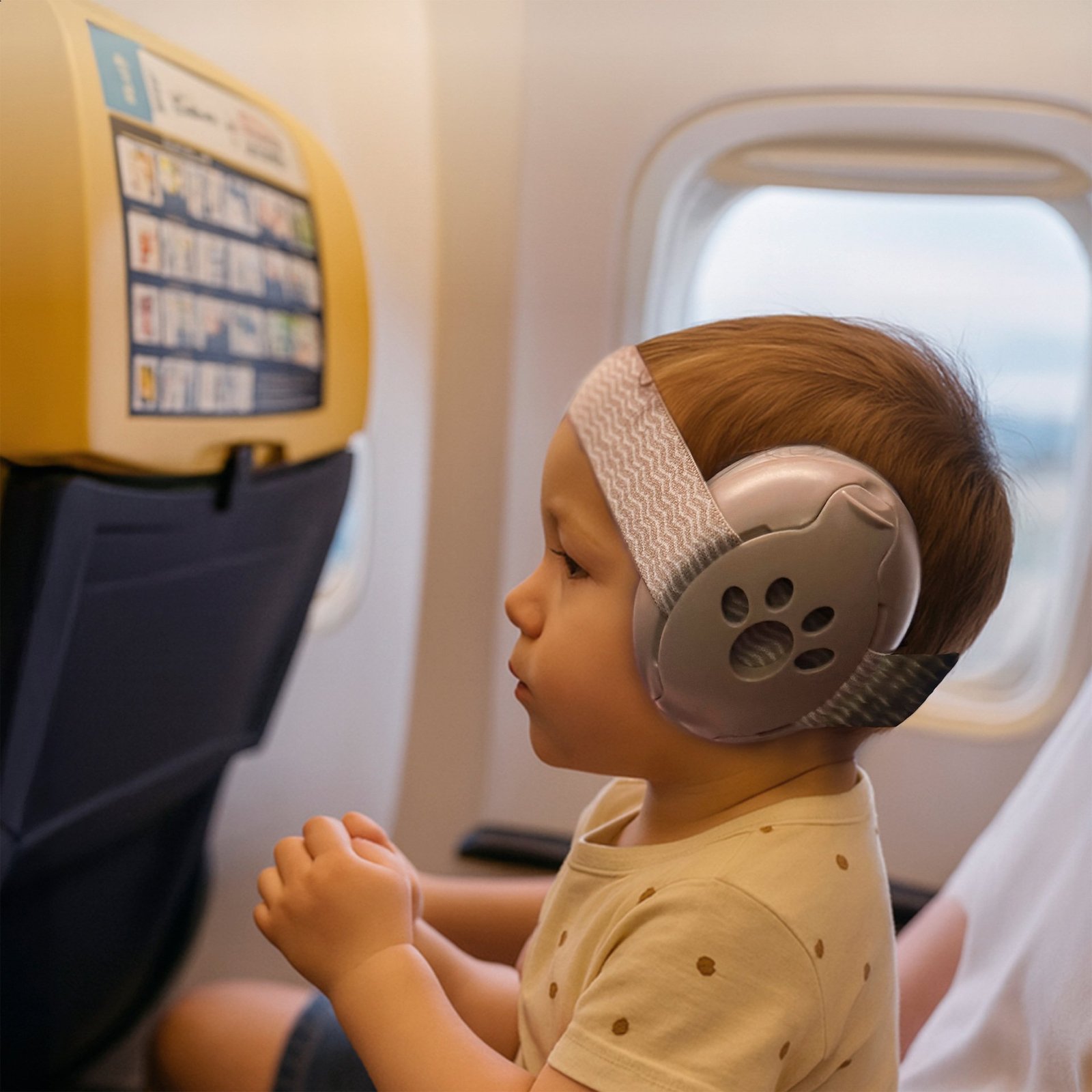 Zazu Hörselskydd Beige 1 st