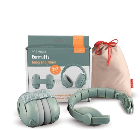 Zazu Hörselskydd Grön 1 st