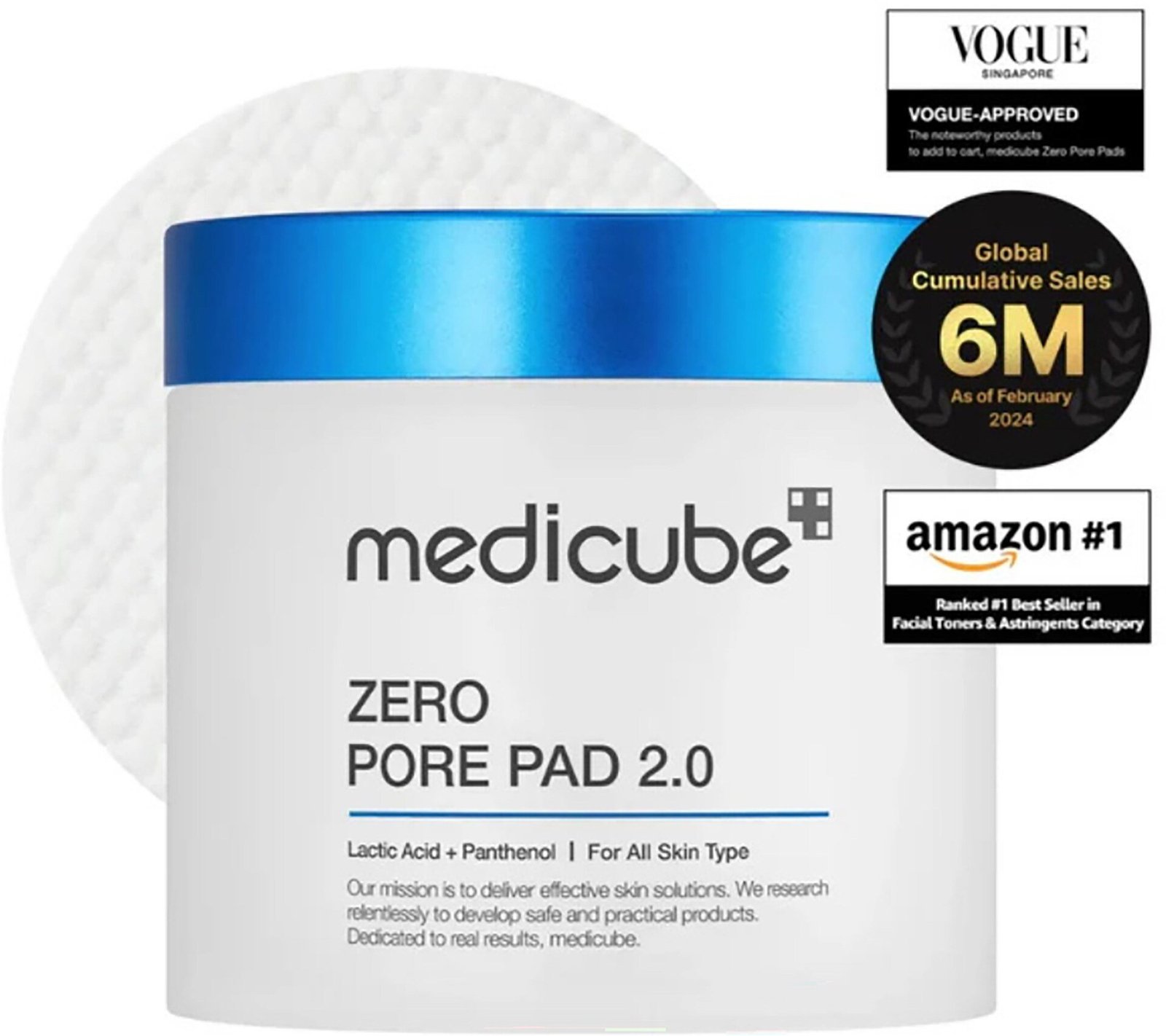 Medicube Zero Pore Pad 2.0 70 st 100 ml