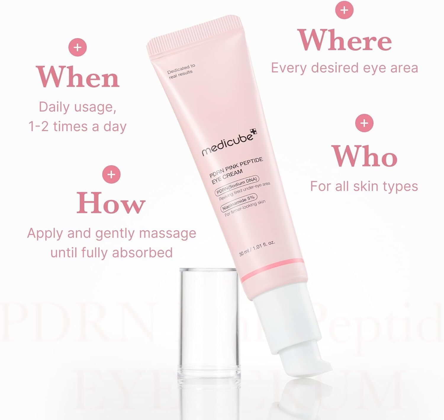 Medicube PDRN Pink Peptide Eye Cream 30 ml