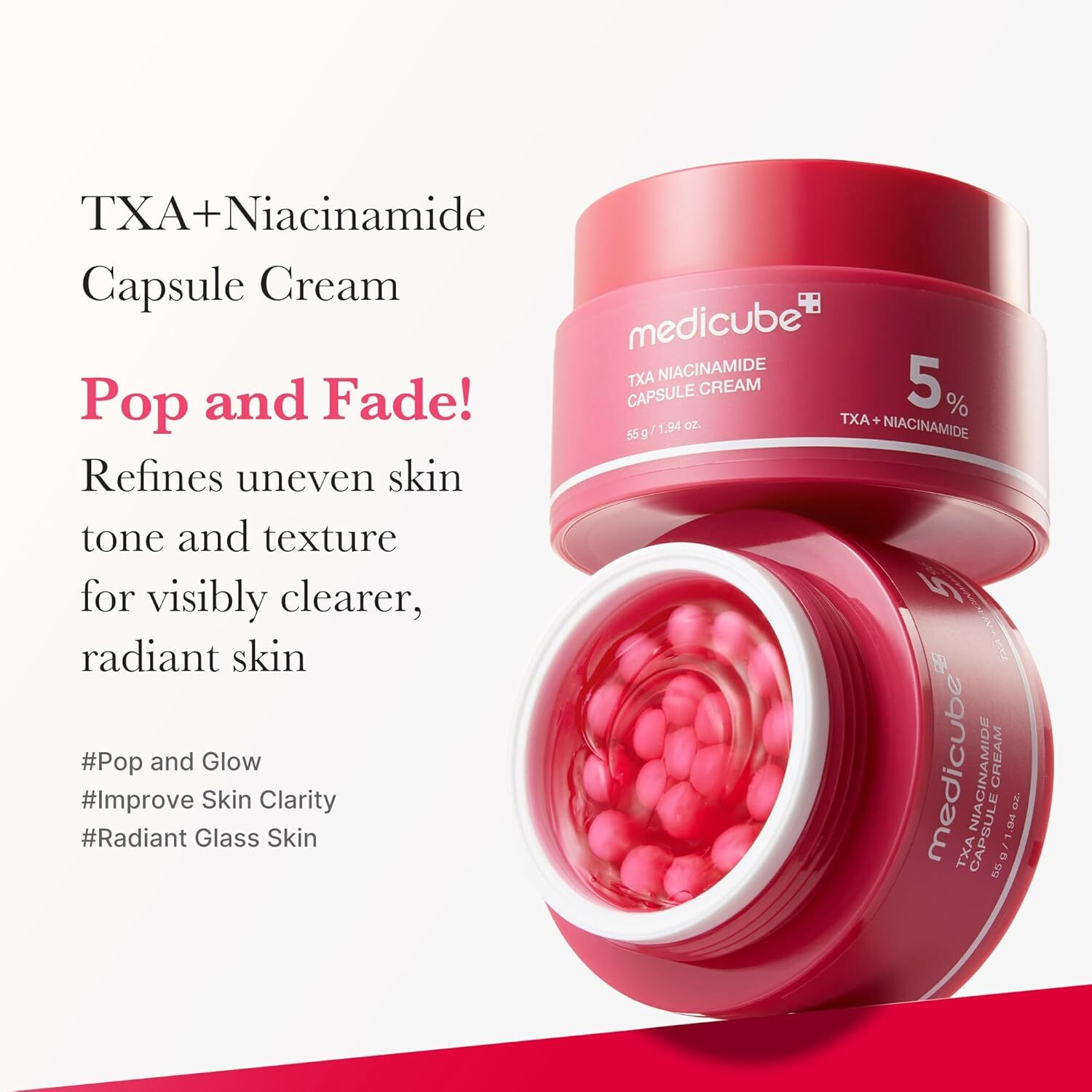 Medicube Txa Niacinamaide Capsule Cream 55 g