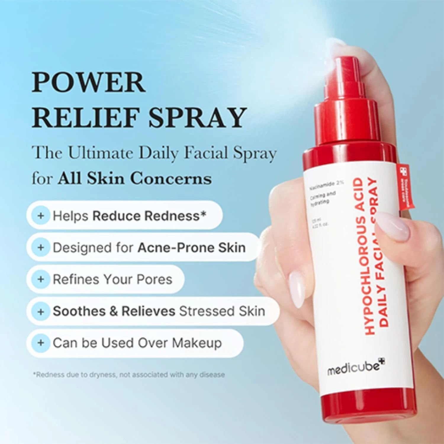 Medicube Hypochlorous Acid Daily Facial Spray 125 ml