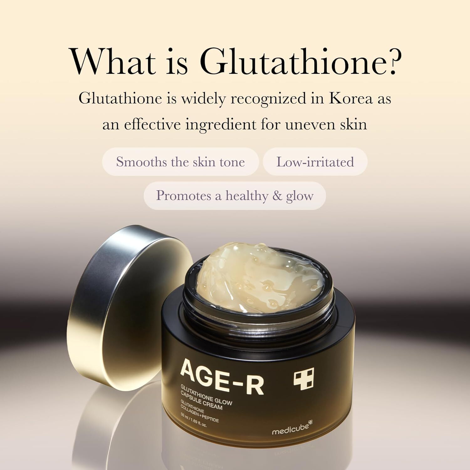 Medicube AGE-R Glutathione Glow Capsule Cream 50 ml