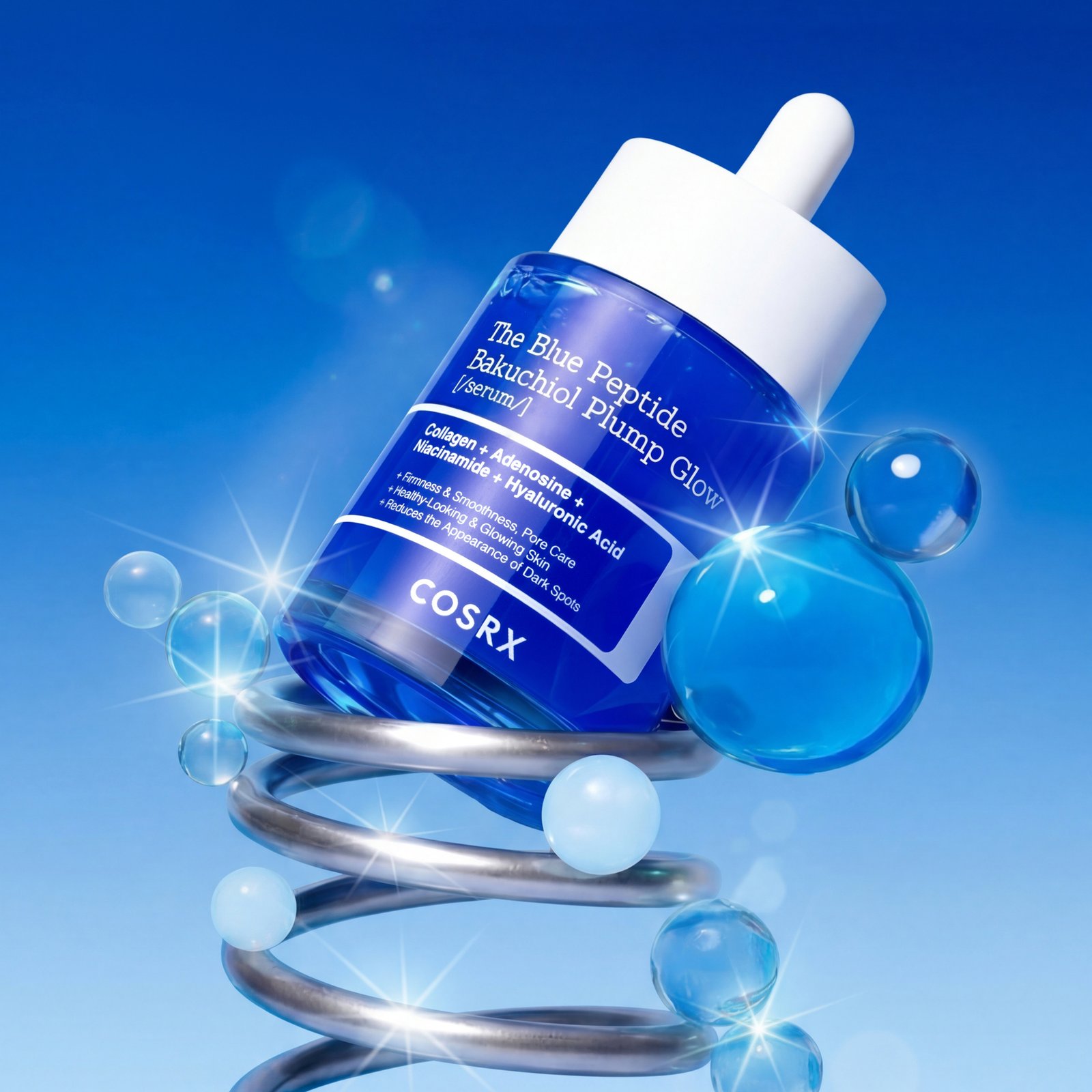 COSRX Blue Peptide Bakuchiol Plump Glow Serum 50ml