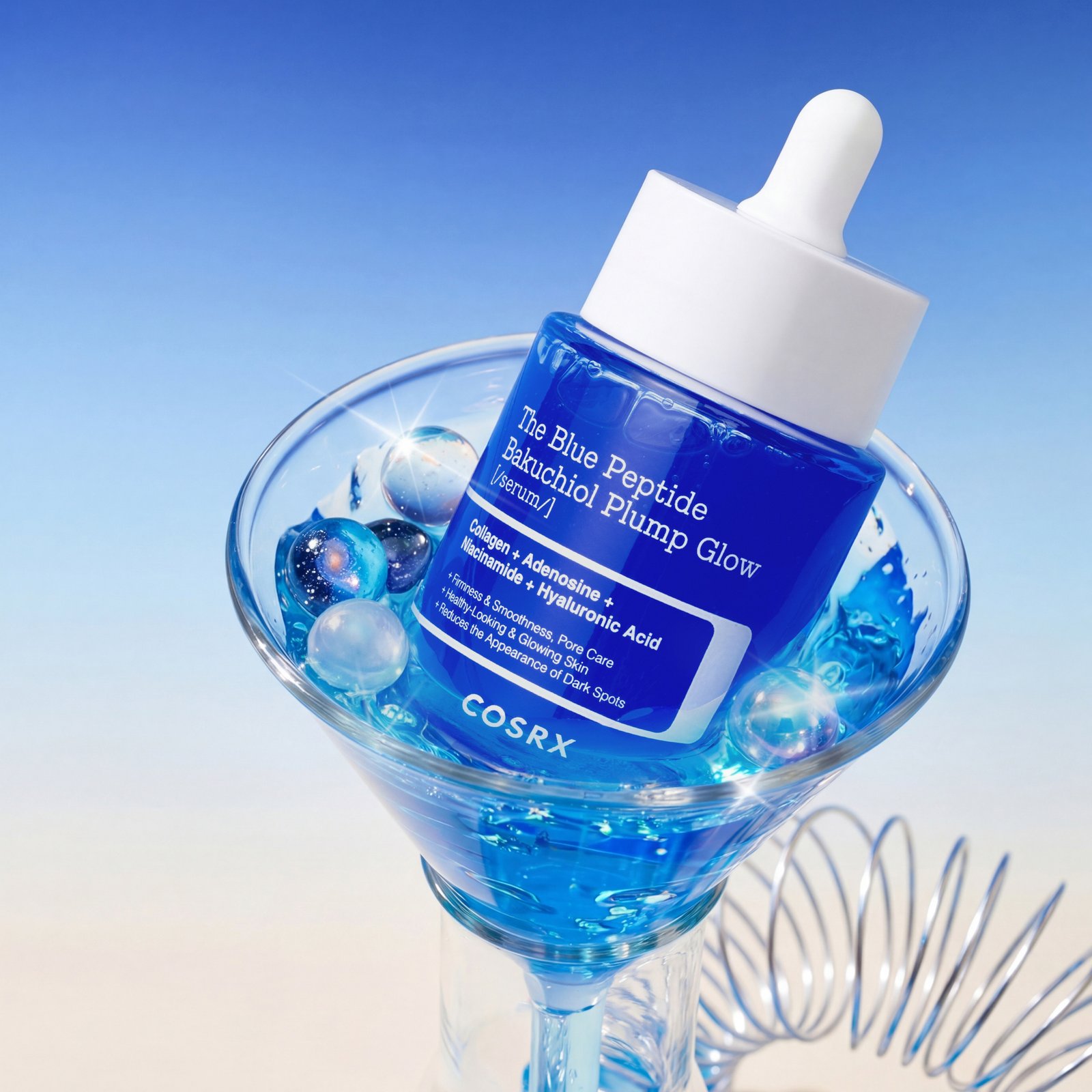 COSRX Blue Peptide Bakuchiol Plump Glow Serum 50ml