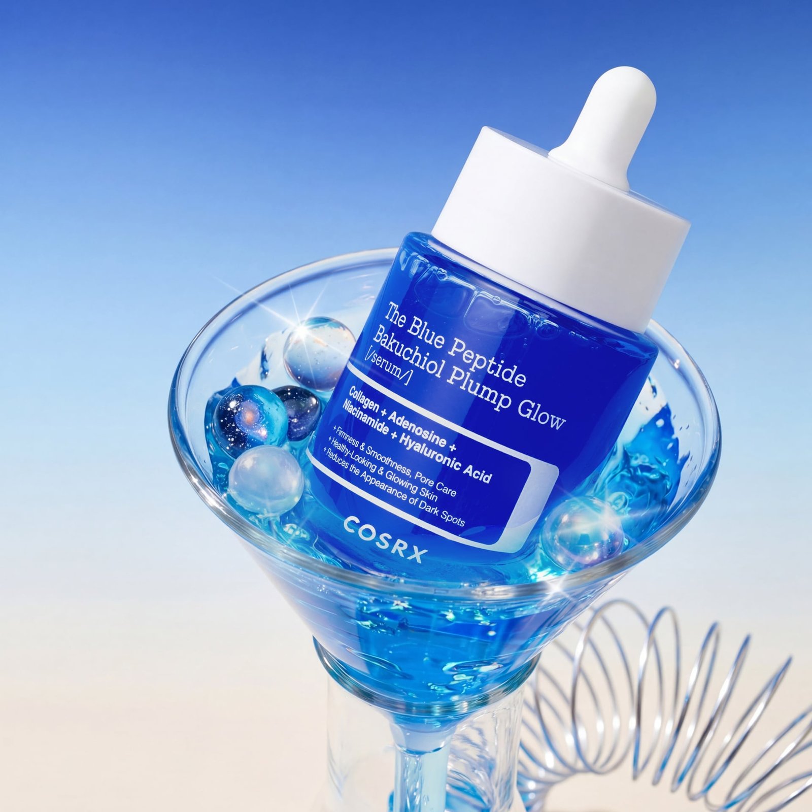 COSRX Blue Peptide Bakuchiol Plump Glow Serum 50ml