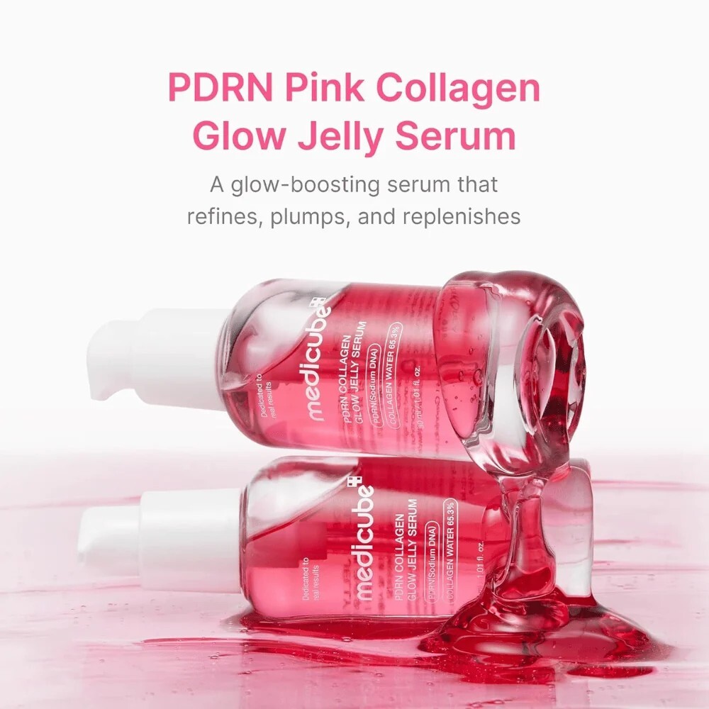 Medicube PDRN Pink Collagen Glow Jelly Serum 30 ml