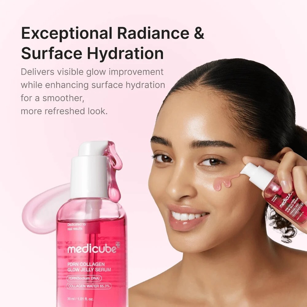 Medicube PDRN Pink Collagen Glow Jelly Serum 30 ml
