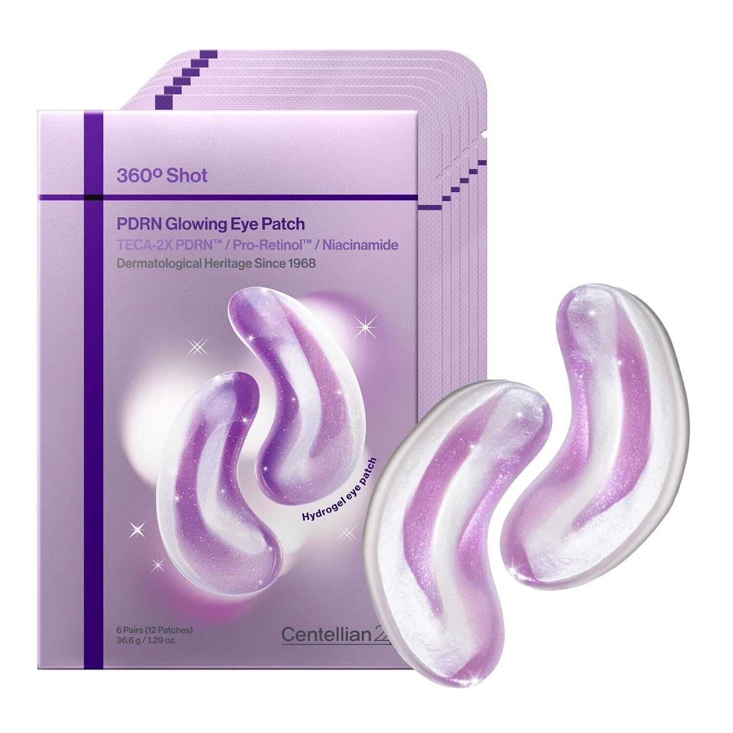 Centellian24 360º Shot PDRN Glowing Eye Patch 6 Par