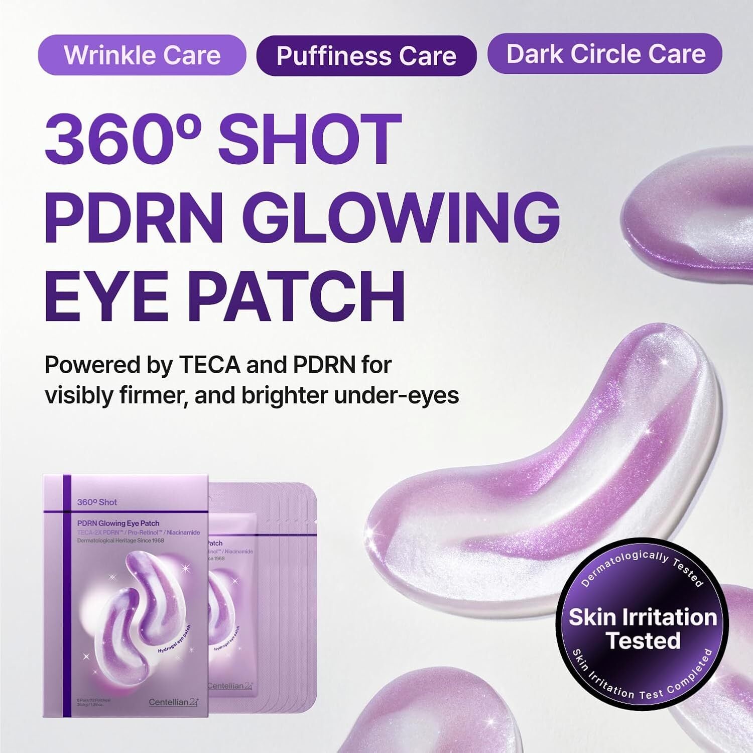 Centellian24 360º Shot PDRN Glowing Eye Patch 6 Par