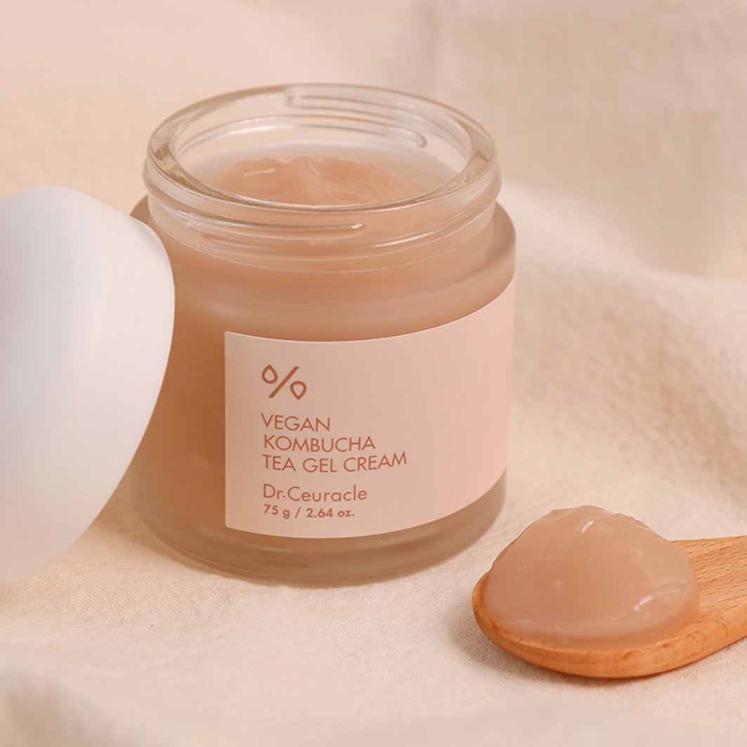 Dr Ceuracle Vegan Kombucha Tea Gel Cream 75ml