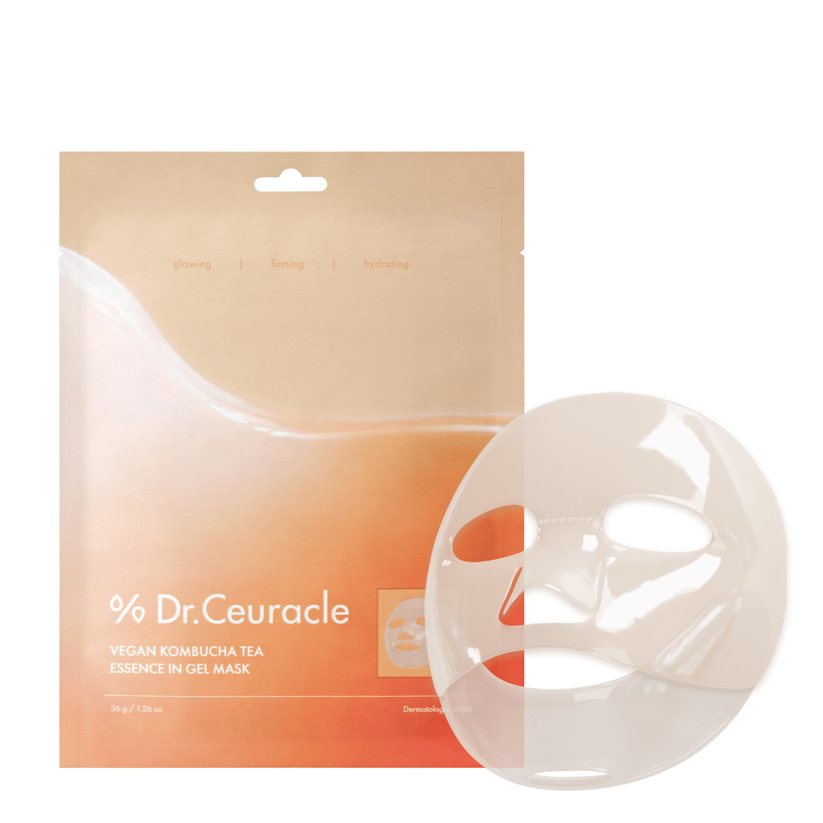 Dr.Ceuracle Vegan Kombucha Tea Essence In Gel Mask 36 g