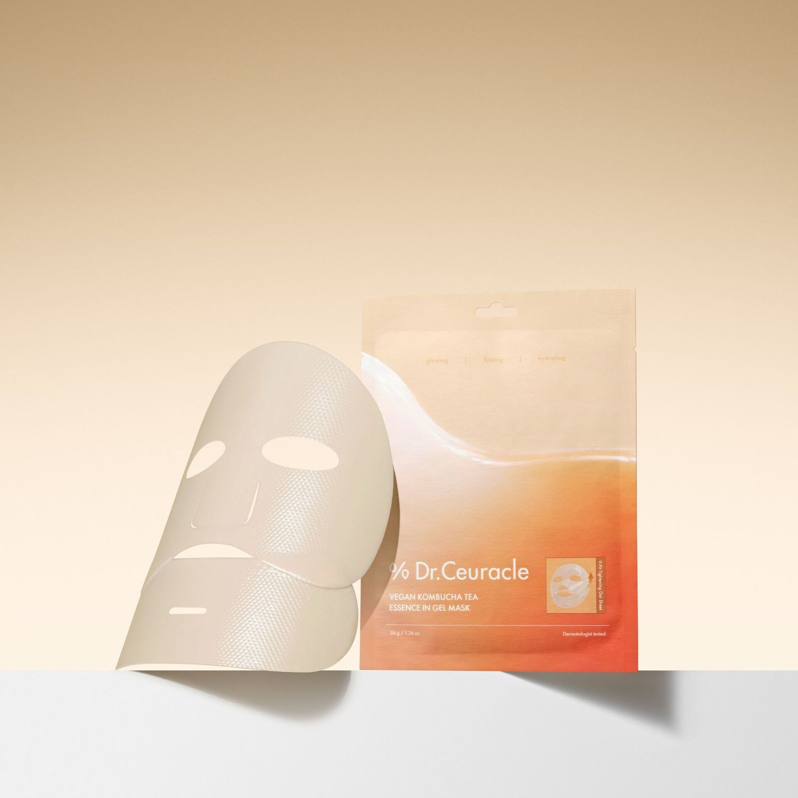 Dr.Ceuracle Vegan Kombucha Tea Essence In Gel Mask 36 g